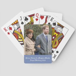 Prince Harry & Meghan Markle Royal Wedding 2018 Spielkarten