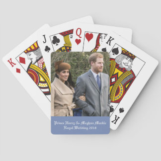 Prince Harry & Meghan Markle Royal Wedding 2018 Spielkarten