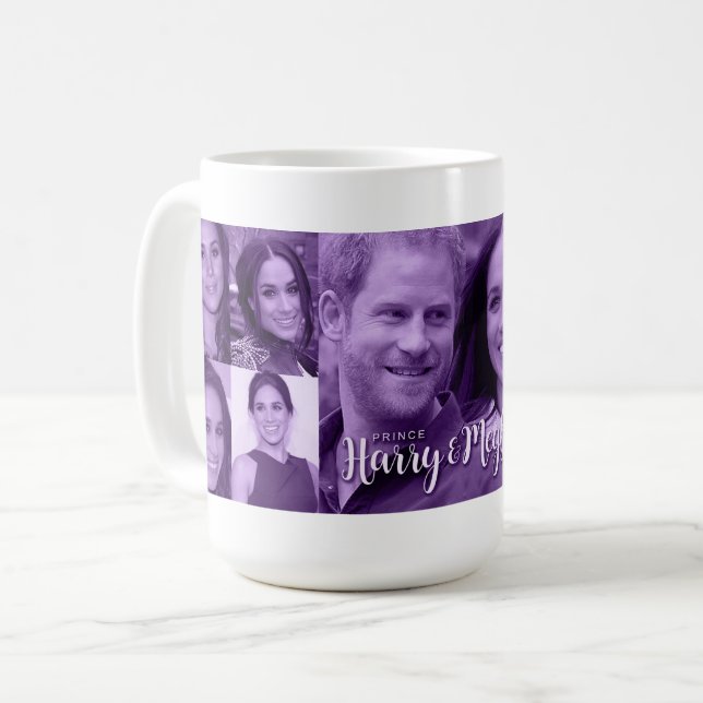 Prince Harry & Meghan Markle Tasse (Vorderseite Links)