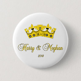 Prince Harry & Meghan Royal Wedding 2018 Button