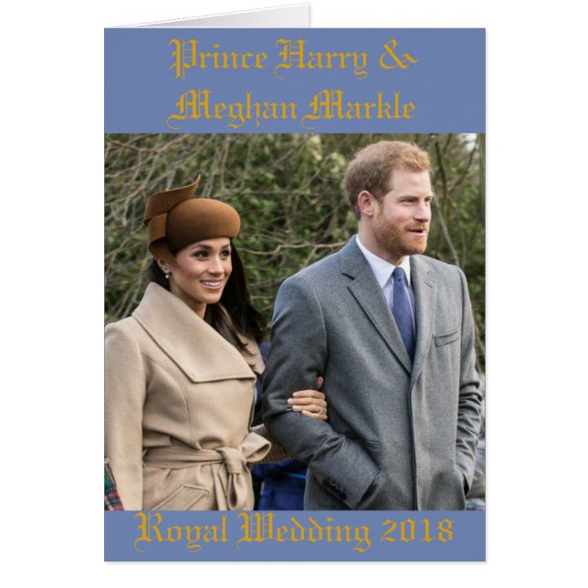 Prince Harry und Meghan Markle Royal Wedding 2018 (Vorne)
