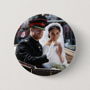 Prince Harry und Meghan Markle Royal Wedding Button