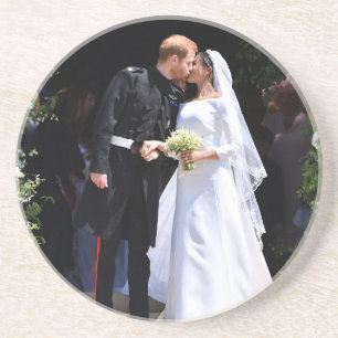 Prince Harry und Meghan Markle Royal Wedding Getränkeuntersetzer
