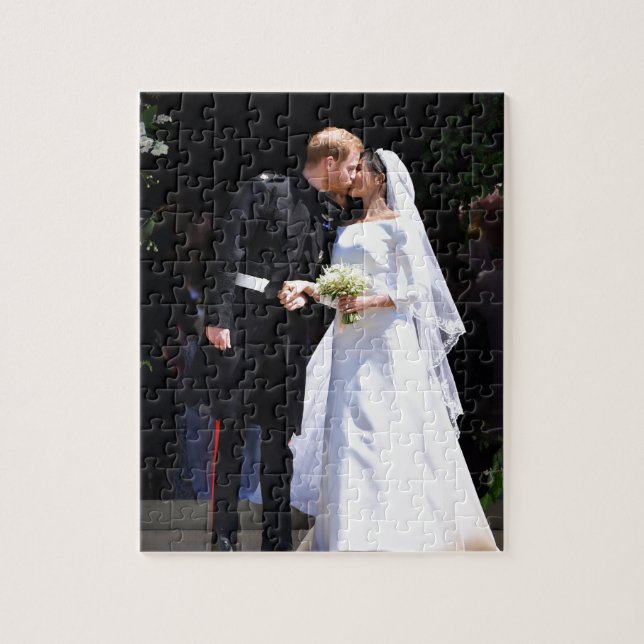 Prince Harry und Meghan Markle Royal Wedding Puzzle (Vertikal)