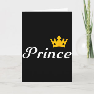 Prince Jungen Männer Familie Passende Valentinstag Karte