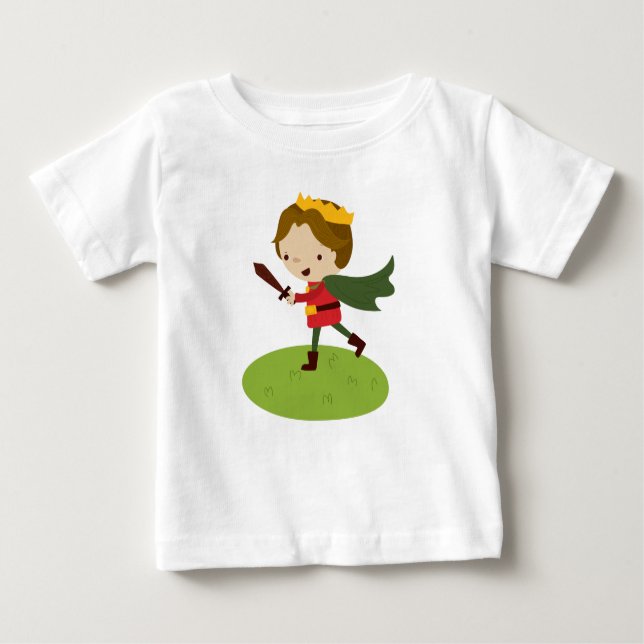Prince Liams Anklage von Fairy Tale Kingdon Baby T-shirt (Vorderseite)