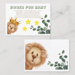 Prince Lion Golden Crown Books for Baby Enclosure Visitenkarte