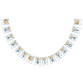 Prince Lion Jungle Happy Birthday Wimpelkette