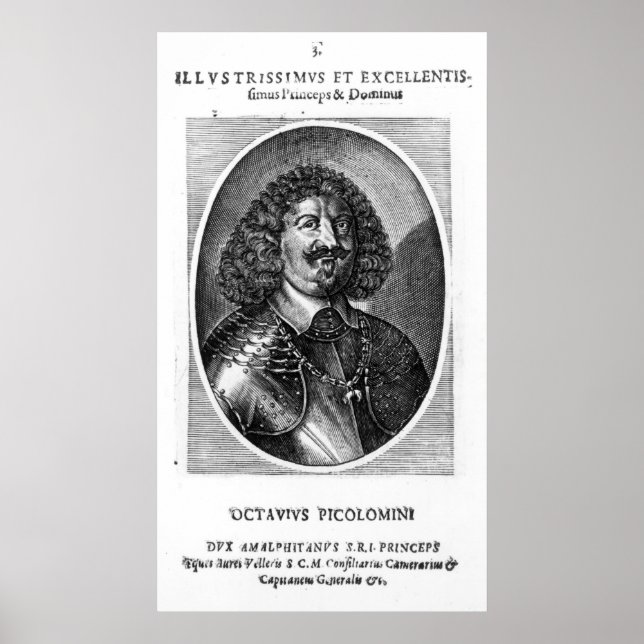 Prince Octavio Piccolomini Poster (Vorne)
