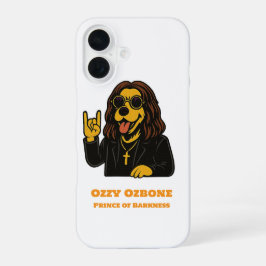 Prince of Barkness Funny Rock  Dog Phone Case iPhone 16 Hülle
