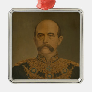 Prince Otto Von Bismarck in der Uniform des Ornament Aus Metall