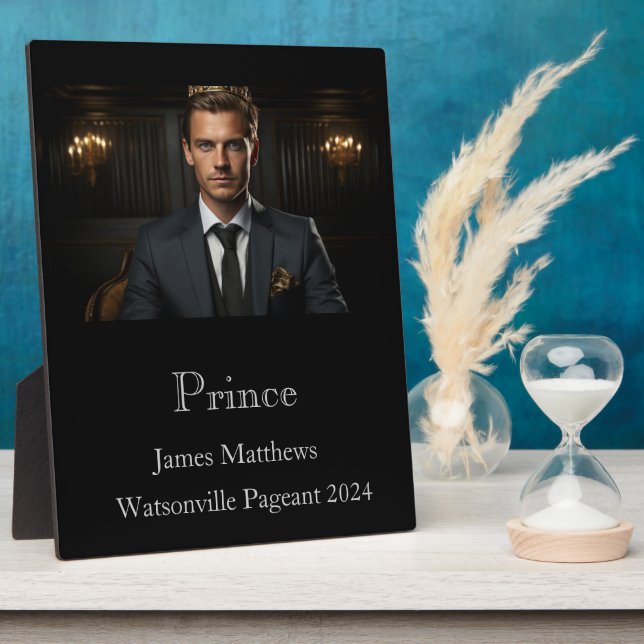 Prince Pageant Plaque Fotoplatte (Seite)
