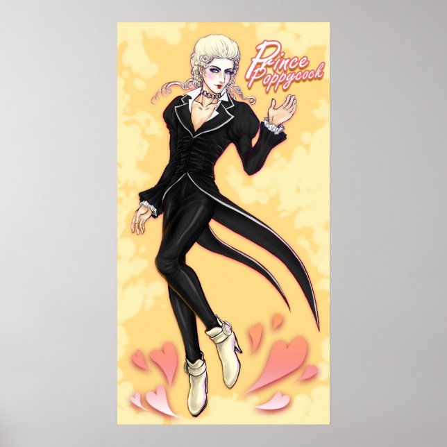 Prince Poppycock Tuxedo Poster (Vorne)