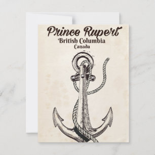 Prince Rupert, Britisches Kolumbien-Nautikposter