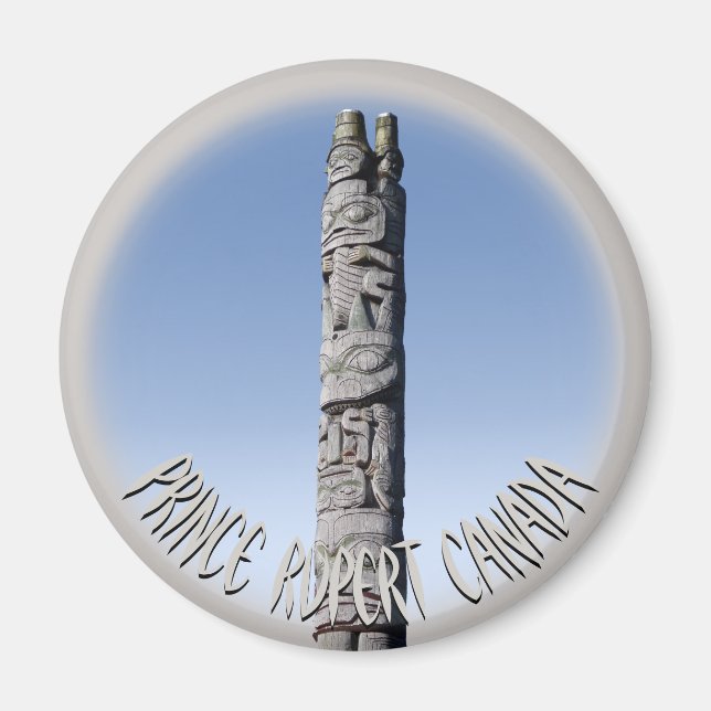 Prince Rupert Magnet Personalisiert BC Souvenirs (Vorne)