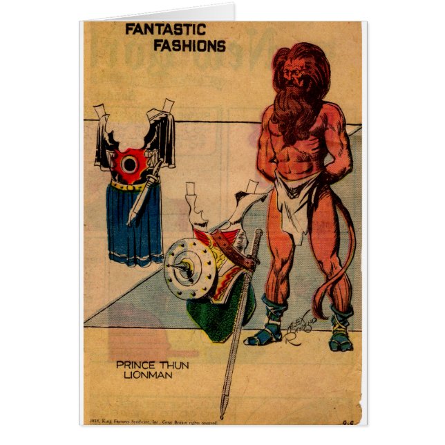 Prince Thun Papier in den 1930er Jahren: Doll Blit (Vorne)