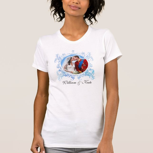 Prince William & Kate Royal Wedding Kiss Shirt (Vorderseite)