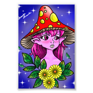 Princesa cogumelo  fotodruck