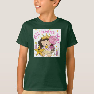 Princess All About Me 4. Birthday Tshirts