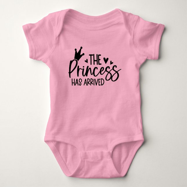 Princess Baby Bodysuit Baby Strampler (Vorderseite)
