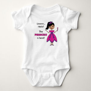 Princess Baby Jersey Bodysuit - Mädchen 4 Strampler