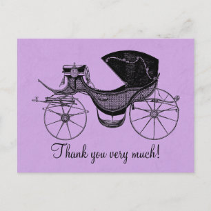 Princess Baby Showdown Vielen Dank Postkarte