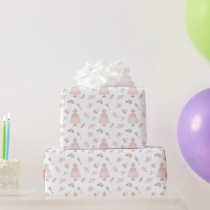 Princess Baby Showmuster Geschenkpapier