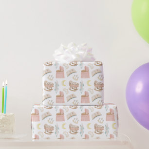 Princess Baby Showmuster Geschenkpapier