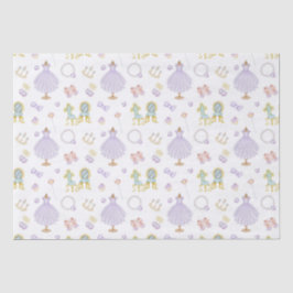 Princess Baby Showmuster Seidenpapier
