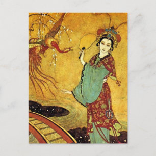 "Princess Badoura" von Edmund Dulac Postkarte