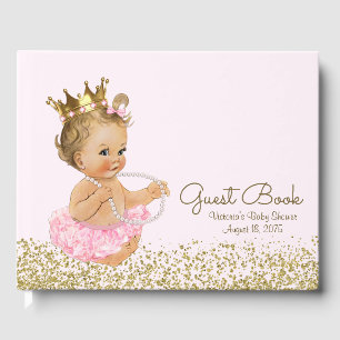 Princess Ballerina Baby Showbook Gästebuch