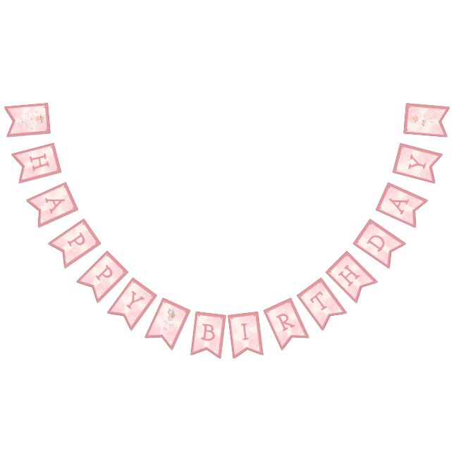 Princess Ballerina Birthday Party Banner (Alle)
