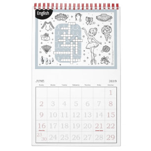 Princess Ballerina Kalender