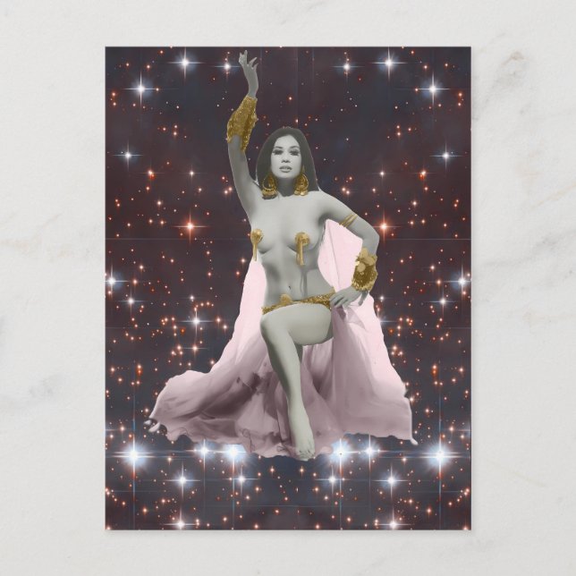 Princess Banu, Cosmic Bly Dancer Postkarte (Vorderseite)