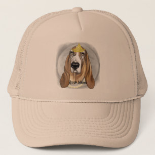 Princess Basset Hound hat Truckerkappe