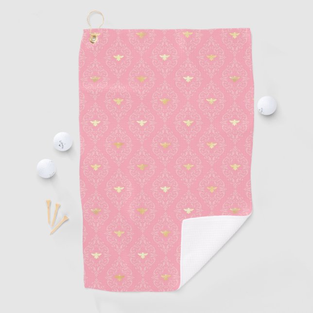 Princess Bee Serie Design #3 Golfhandtuch (Insitu)