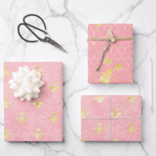 Princess Bee Serie Design #4   Geschenkpapier Set