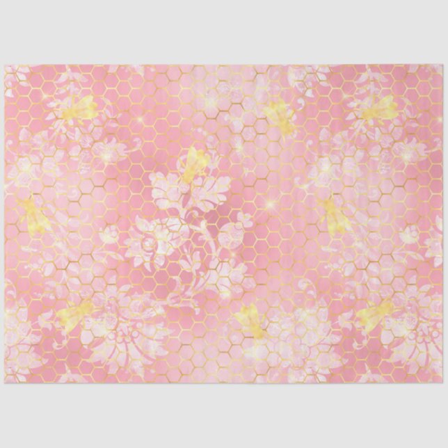 Princess Bee Series Design #16 Seidenpapier (Vorderseite)