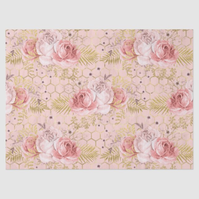 Princess Bee Series Design 7 Tissue Paper Seidenpapier (Vorderseite)
