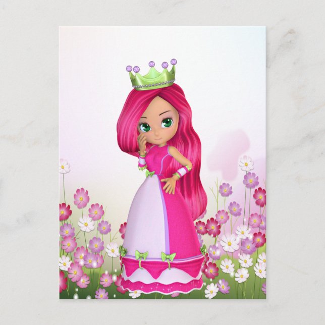 Princess Berry Postkarte (Vorderseite)