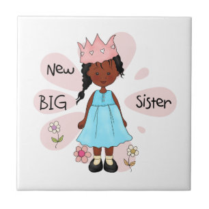 Princess Big Sister African American Fliese