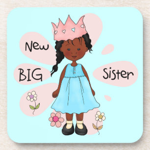 Princess Big Sister African American Untersetzer