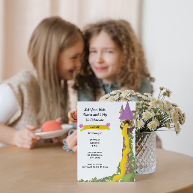 Princess Birthday Einladung (Von Creator hochgeladen)