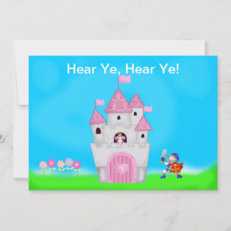 Princess Birthday Einladung
