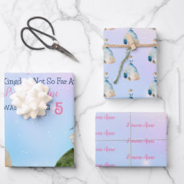 Princess Birthday Kids Geschenkpapier Set