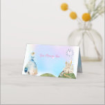 Princess Birthday Kids Platzkarte<br><div class="desc">Es war einmal eine Zeit,  als sich die kleine Prinzessin drehte...  Geburtstagslinie,  die bearbeitet werden kann. Einladungen und andere Geburtstagsgeschenke..Alles Gute zum Geburtstag!</div>