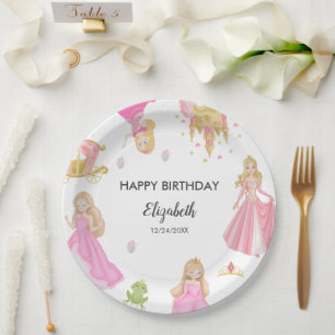 Princess Birthday Pappteller