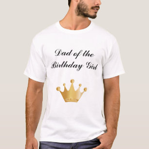 Princess Birthday Party Vater T - Shirt