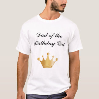 Princess Birthday Party Vater T - Shirt