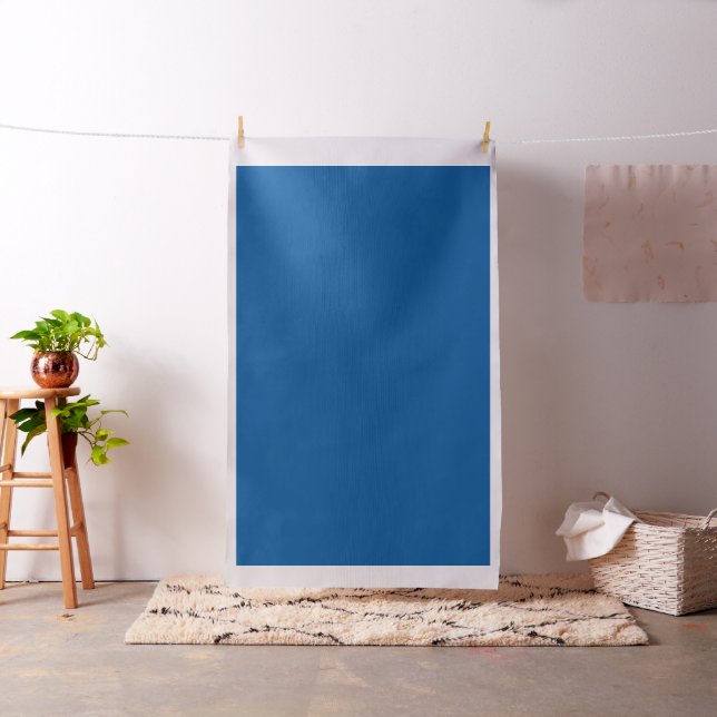 Princess Blue Solid Color Fabric Stoff (Beispiel)